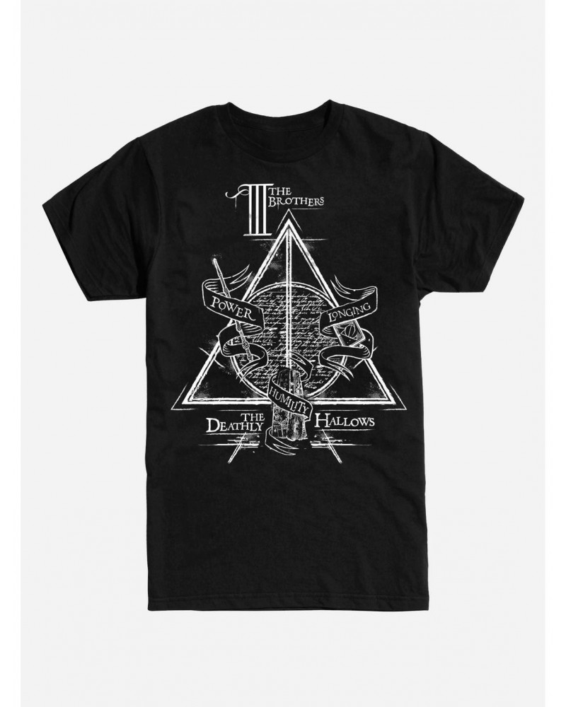 Harry Potter Deathly Hallows Three Brothers T-Shirt $6.50 T-Shirts