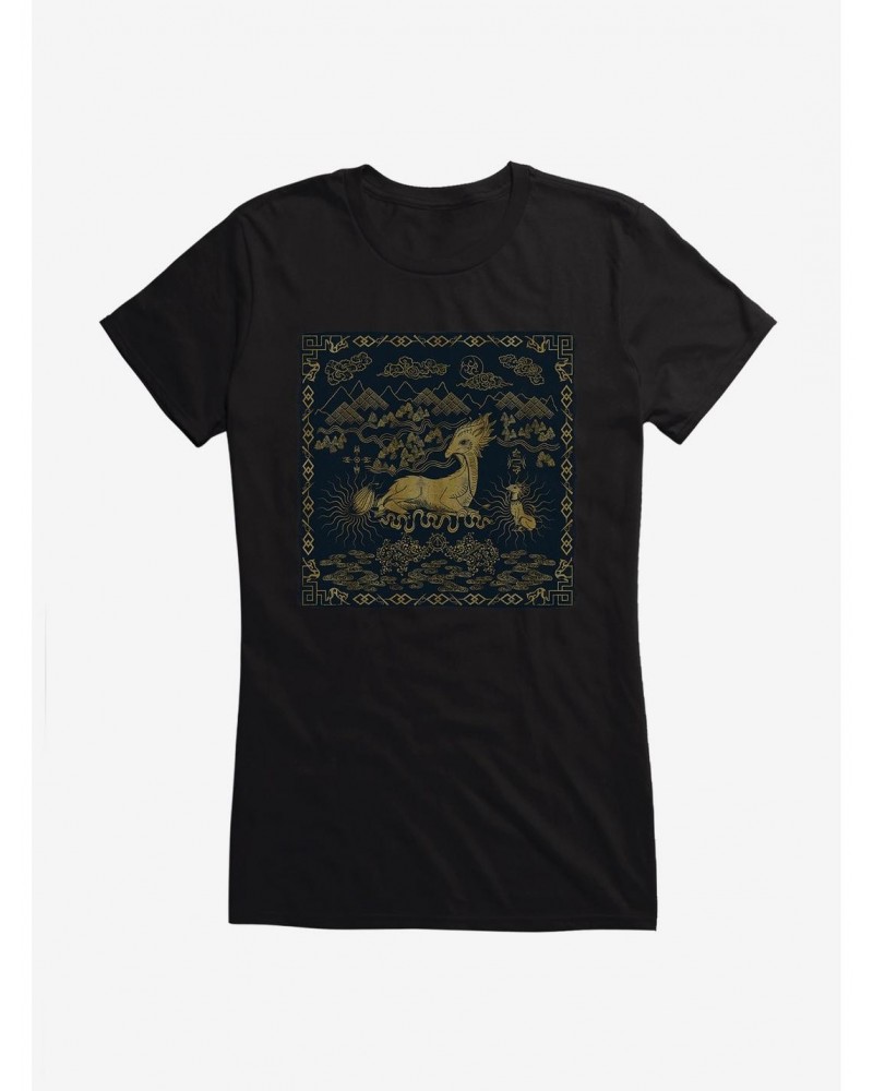 Fantastic Beasts Floating Qilin Girls T-Shirt $6.97 T-Shirts