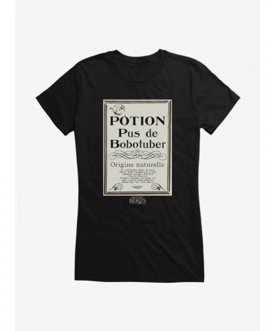 Fantastic Beasts Herbology Potion Pus de Bobotuber Girls T-Shirt $7.57 T-Shirts