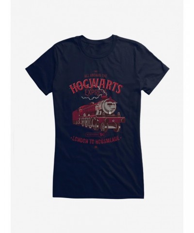 Harry Potter Hogwarts Express Red Icon Girls T-Shirt $7.17 T-Shirts