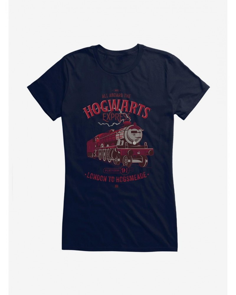 Harry Potter Hogwarts Express Red Icon Girls T-Shirt $7.17 T-Shirts