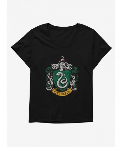 Harry Potter Slytherin Pastel Girls T-Shirt Plus Size $11.56 T-Shirts