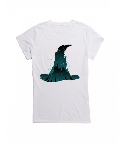 Harry Potter Sorting Hat Silhouette Girls T-Shirt $8.76 T-Shirts