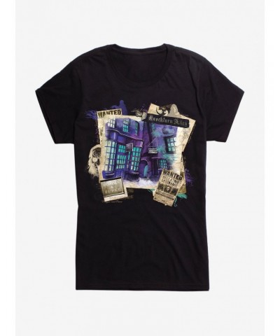 Harry Potter Knock Turn Alley Collage Girls T-Shirt $9.56 T-Shirts