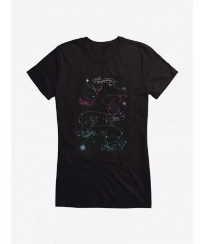Harry Potter Marauder's Map Color Girls T-Shirt $9.56 T-Shirts