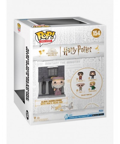 Funko Harry Potter Pop! Albus Dumbledore With Hog's Head Inn Deluxe Vinyl Figure $9.87 Figures