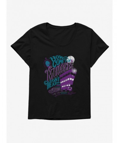 Harry Potter The Knight Bus Girls T-Shirt Plus Size $7.63 T-Shirts