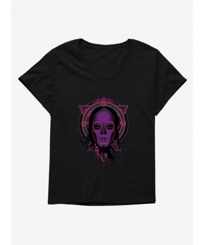 Harry Potter Death Eater Design Girls T-Shirt Plus Size $8.55 T-Shirts