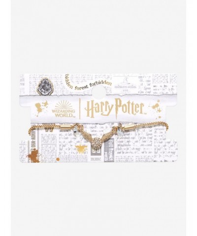 Harry Potter Golden Snitch Bracelet $3.93 Bracelets