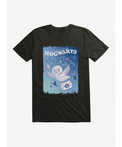 Harry Potter Hedwig Hogwarts T-Shirt $6.88 T-Shirts
