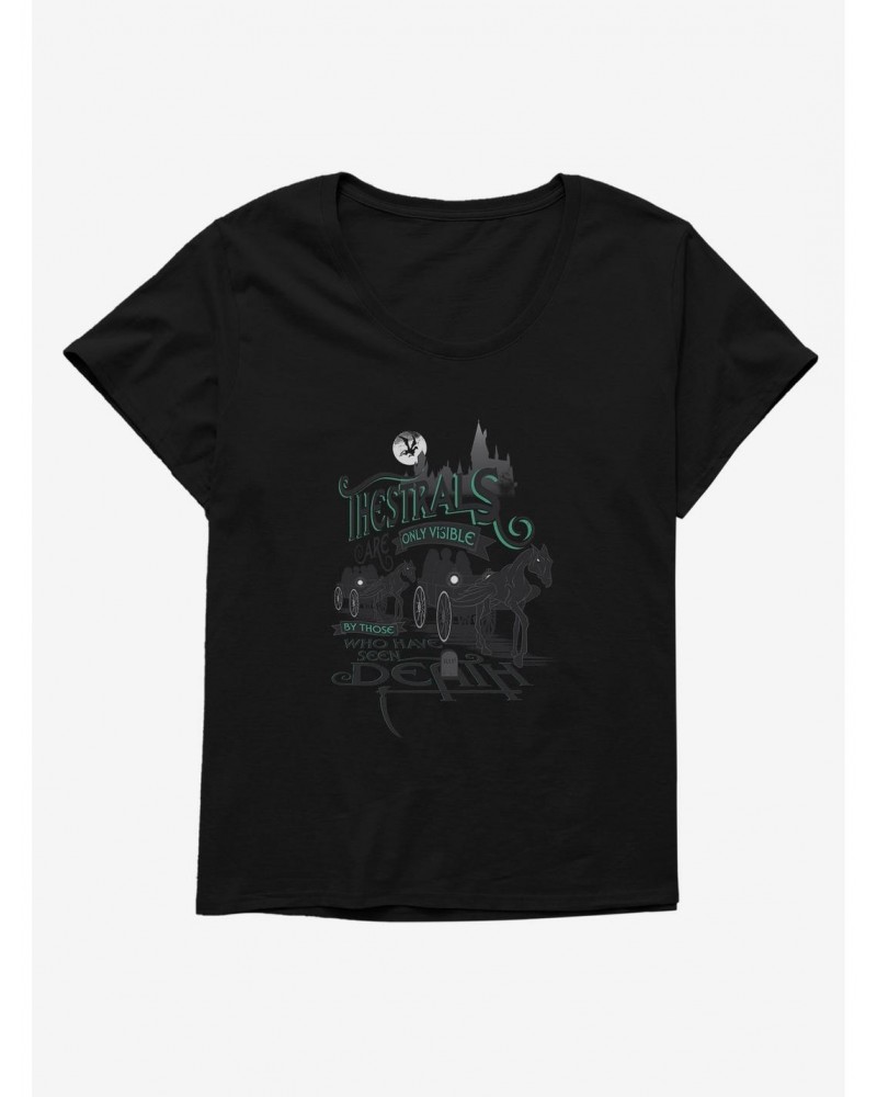 Harry Potter Those Who Have Seen Death Girls T-Shirt Plus Size $10.64 T-Shirts