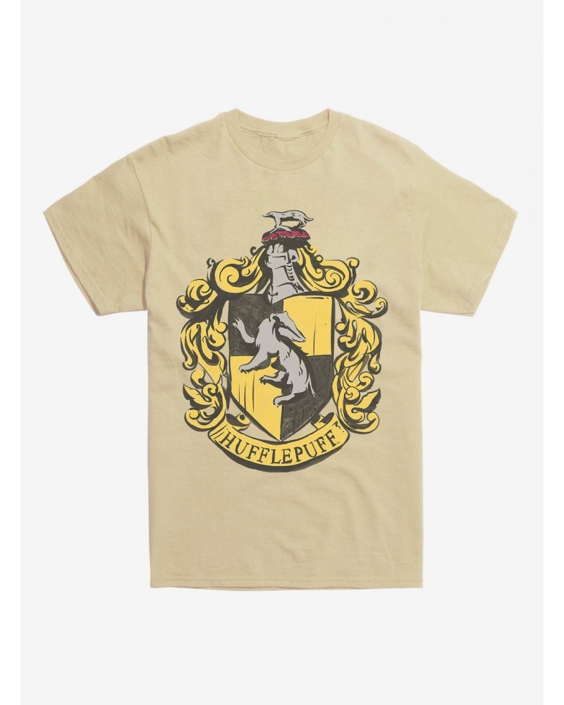 Harry Potter Badger Logo Extra Soft T-Shirt $9.09 T-Shirts