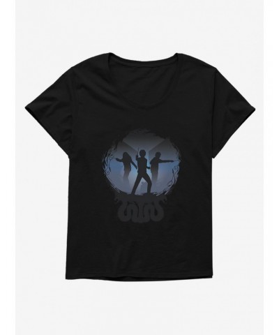 Harry Potter The Three Until The Very End Girls T-Shirt Plus Size $7.40 T-Shirts