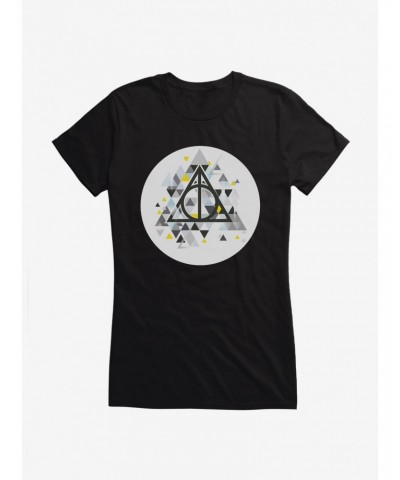 Harry Potter Deathly Hallows Girls T-Shirt $9.36 T-Shirts
