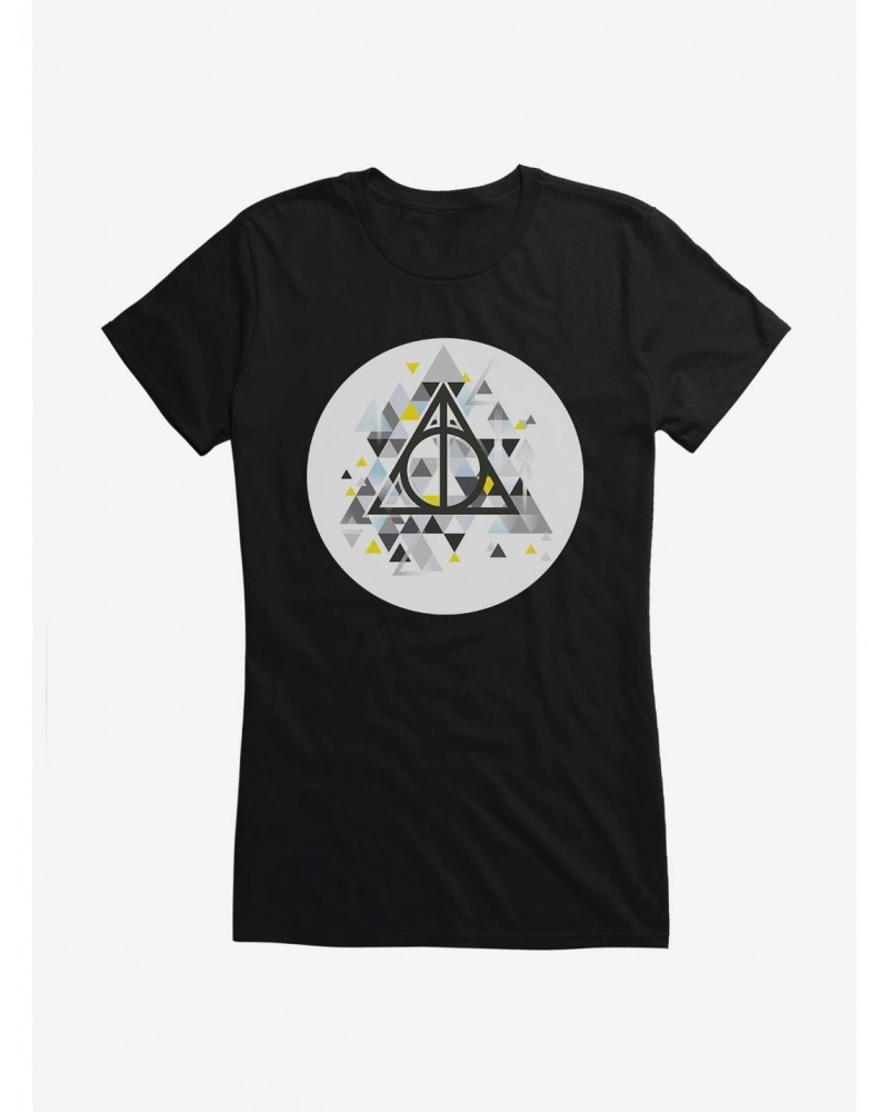 Harry Potter Deathly Hallows Girls T-Shirt $9.36 T-Shirts