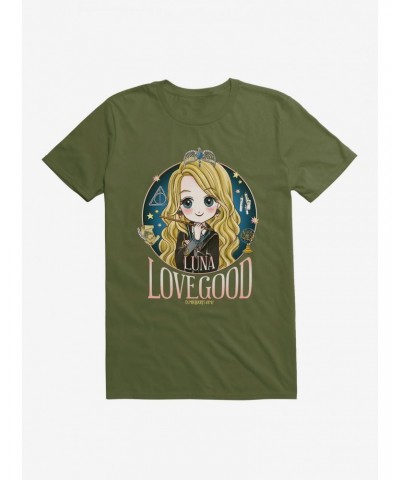 Harry Potter Luna Lovegood Army T-Shirt $7.65 T-Shirts