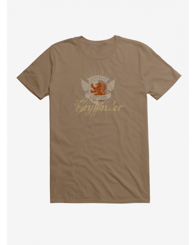 Harry Potter Gryffindor Quidditch Captain T-Shirt $5.93 T-Shirts