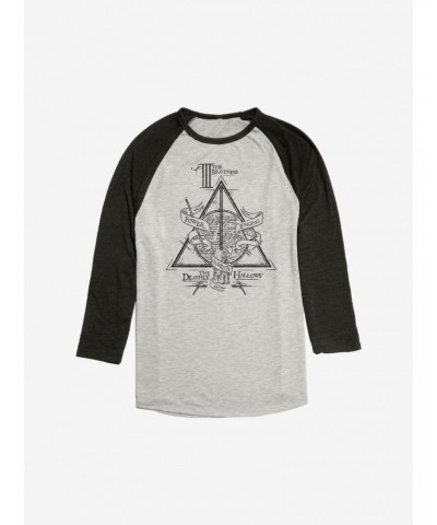 Harry Potter The Deathly Hallows Raglan $11.56 Raglans