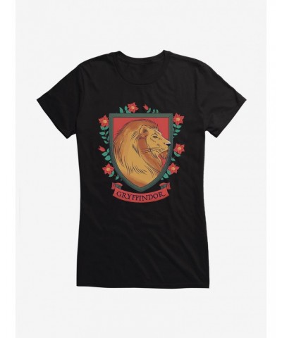 Harry Potter Gryffindor Shield Girls T-Shirt $5.98 T-Shirts