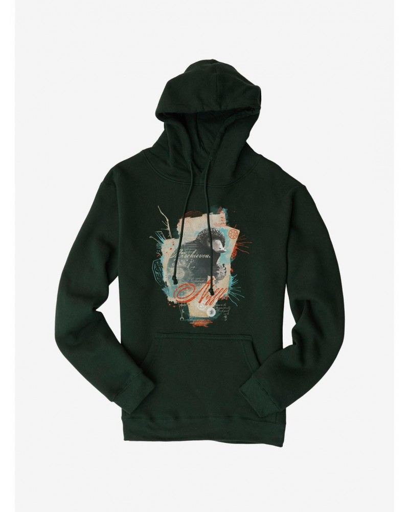 Fantastic Beasts Niffler Watercolor Hoodie $15.45 Hoodies