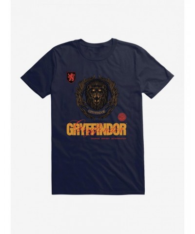 Harry Potter Gryffindor Seal Motto T-Shirt $7.65 T-Shirts