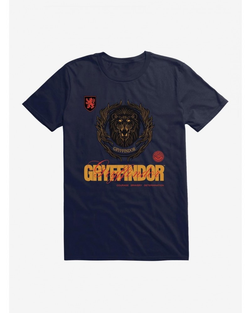 Harry Potter Gryffindor Seal Motto T-Shirt $7.65 T-Shirts