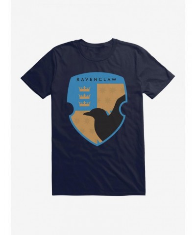 Harry Potter Ravenclaw Triple Crown Crest T-Shirt $6.88 T-Shirts