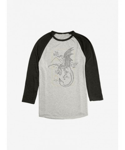 Harry Potter Dragon Draw Raglan $6.94 Raglans