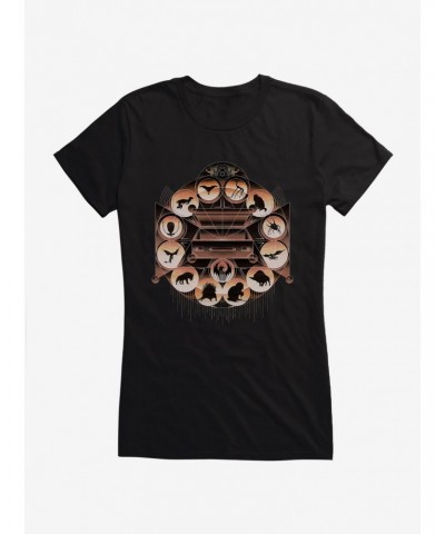 Fantastic Beasts Newt Suitcase Creatures Girls T-Shirt $8.96 T-Shirts
