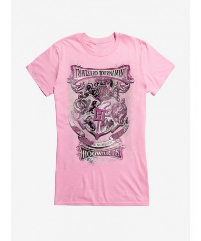 Harry Potter Hogwarts Triwizard Girls T-Shirt $9.56 T-Shirts