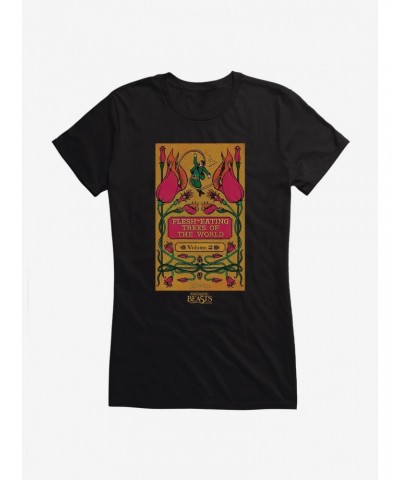 Fantastic Beasts Herbology Flesh-Eating Trees Volume 2 Girls T-Shirt $8.57 T-Shirts