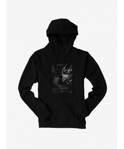 Fantastic Beasts Thunderbird Sketch Hoodie $12.93 Hoodies