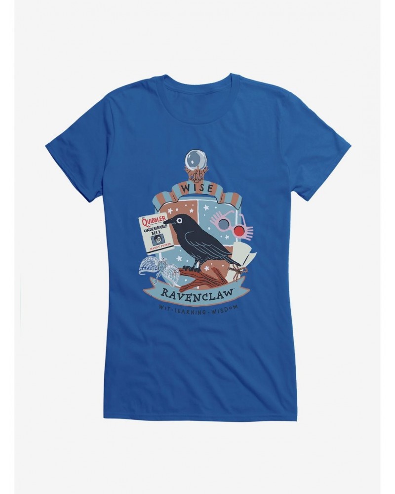 Harry Potter Ravenclaw Wise Girls T-Shirt $6.37 T-Shirts