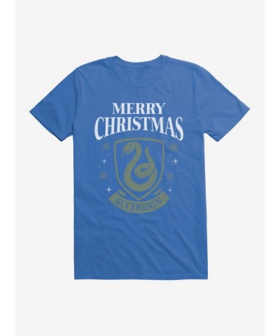 Harry Potter Merry Christmas Slytherin T-Shirt $7.07 T-Shirts