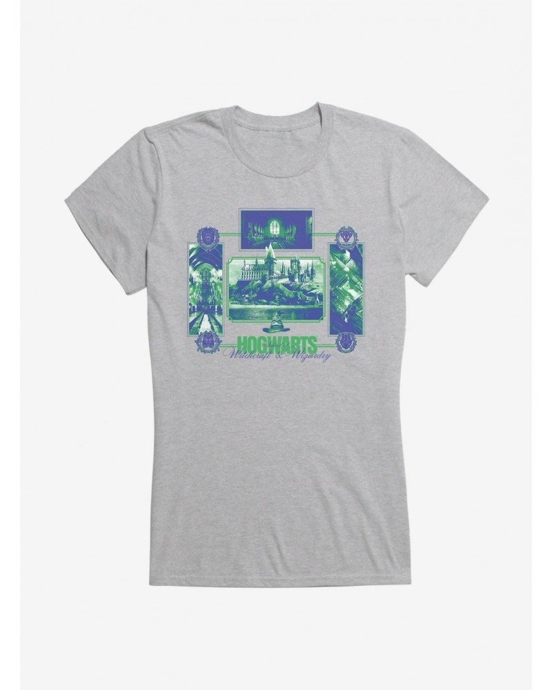 Harry Potter Halls Of Hogwarts Girls T-Shirt $7.57 T-Shirts