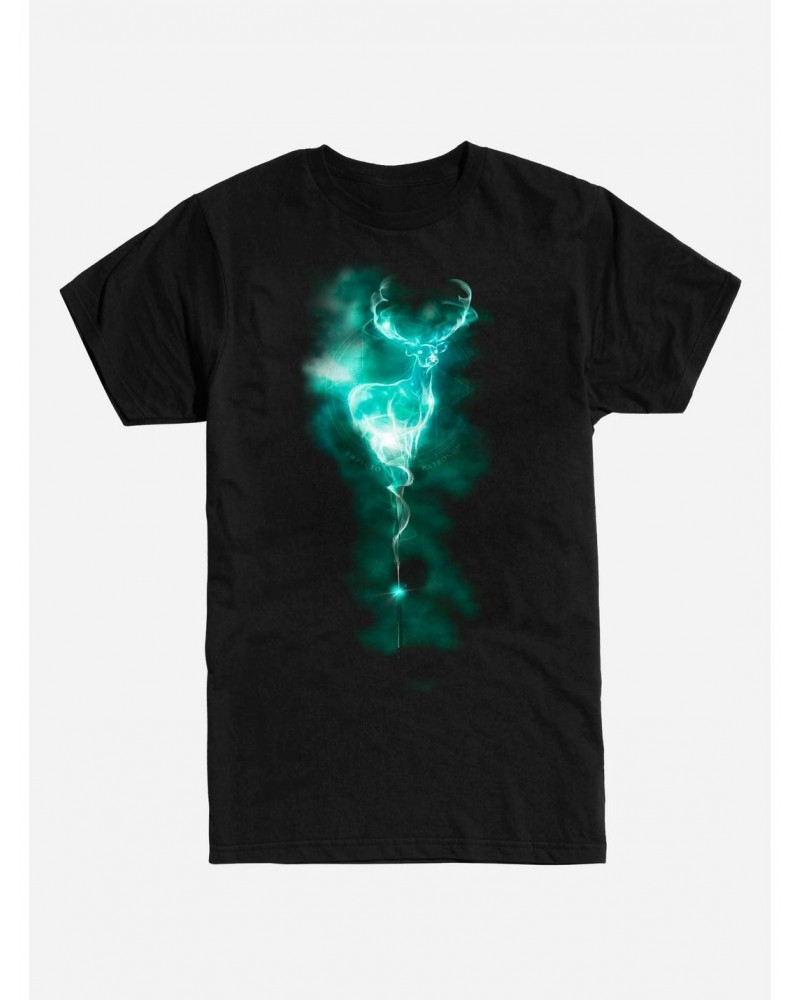 Harry Potter Patronus Glow T-Shirt $6.12 T-Shirts