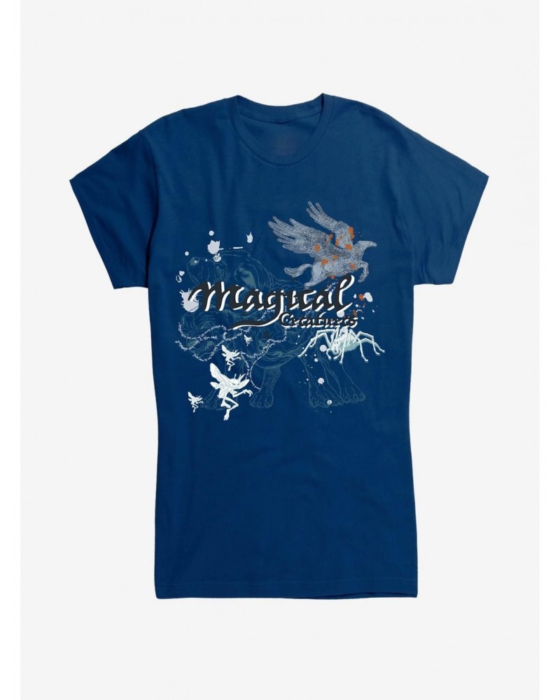 Harry Potter Magical Creatures Girls T-Shirt $9.36 T-Shirts
