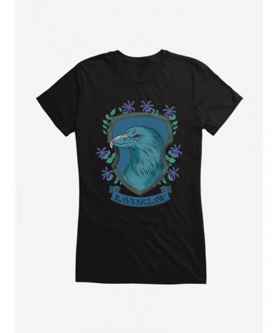 Harry Potter Ravenclaw Crest Girls T-Shirt $8.57 T-Shirts