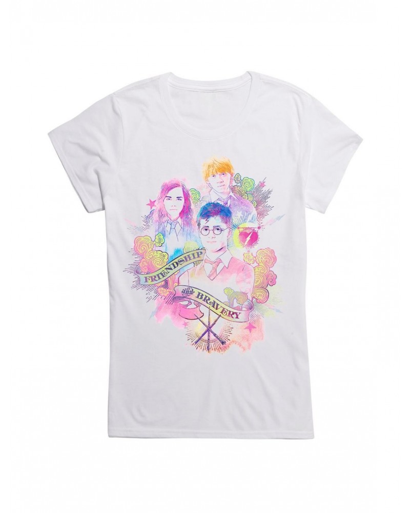 Harry Potter Friendship and Bravery Girls T-Shirt $7.97 T-Shirts