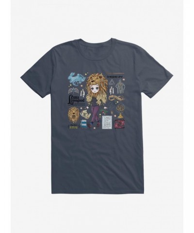 Harry Potter Luna Icons Lion Hat T-Shirt $6.88 T-Shirts