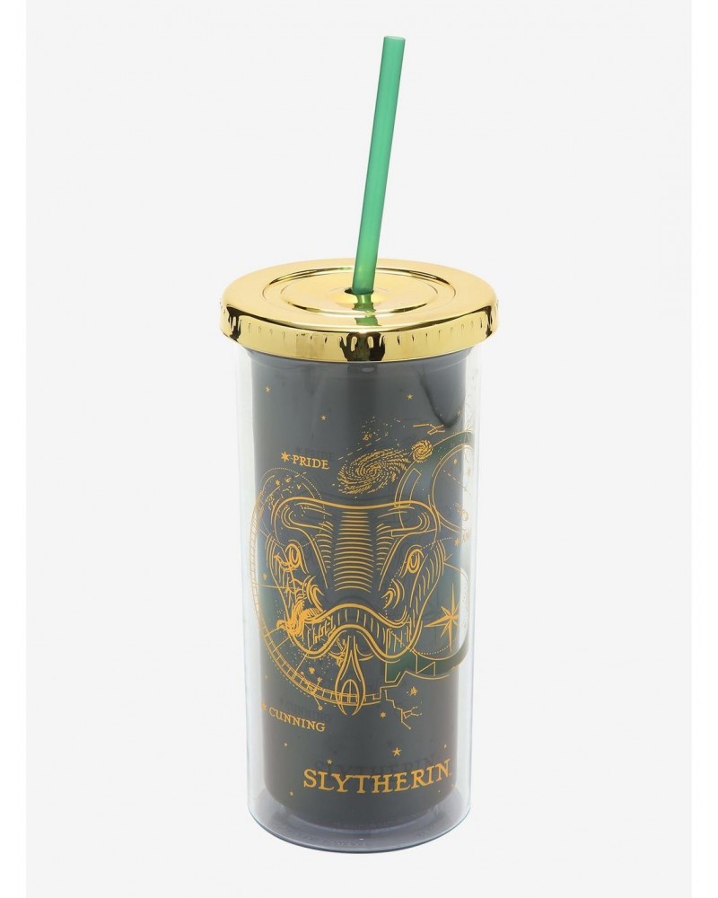 Harry Potter Slytherin Constellation Acrylic Travel Cup $5.00 Cups