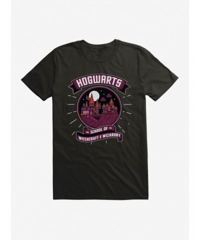 Harry Potter Hogwarts Patch Art T-Shirt $7.27 T-Shirts