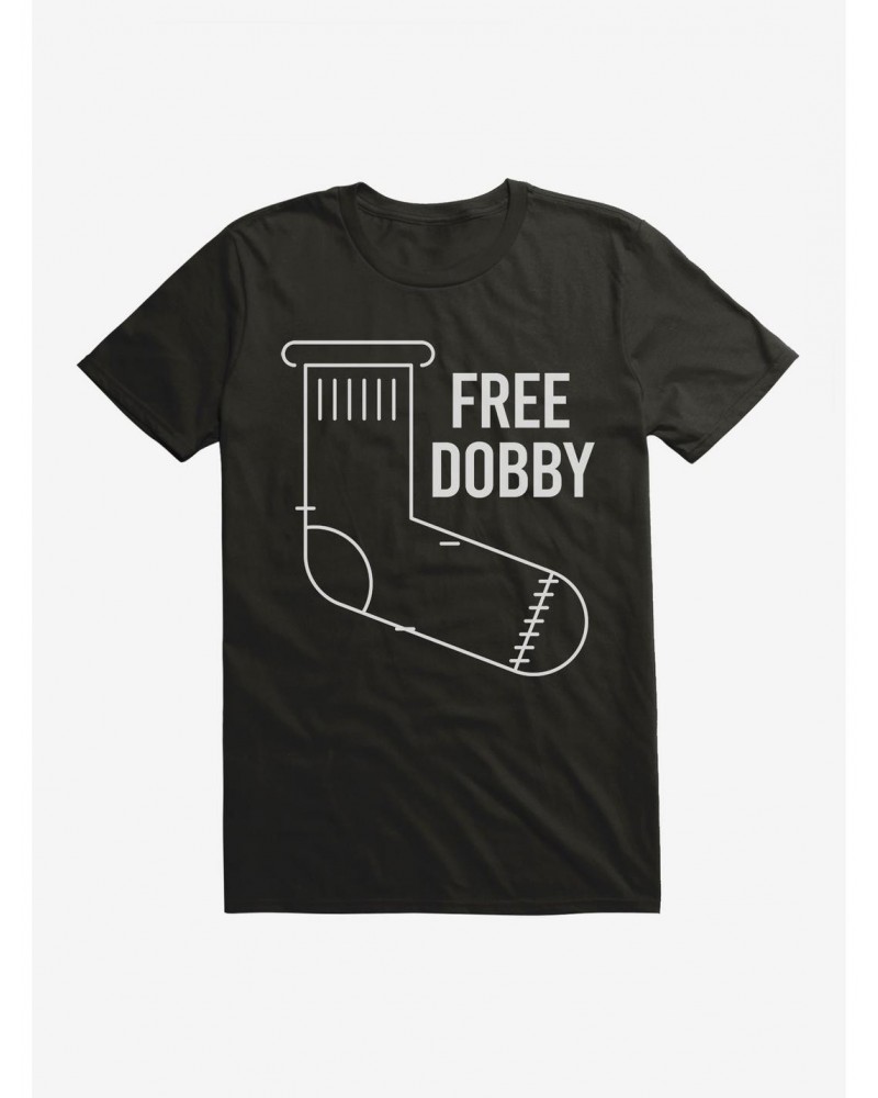 Harry Potter Free Dobby Sock T-Shirt $8.03 T-Shirts
