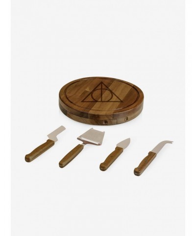 Harry Potter Deathly Hallows Acacia Cheese Board & Tools Set $21.09 Tools Set