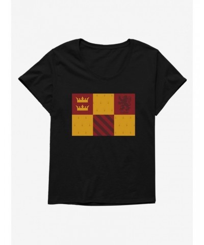 Harry Potter Gryffindor Palette Girls T-Shirt Plus Size $8.32 T-Shirts