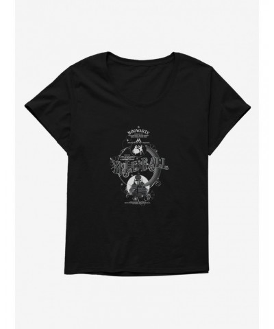 Harry Potter Yule Ball Flyer Girls T-Shirt Plus Size $10.87 T-Shirts