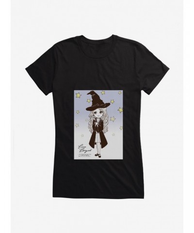 Harry Potter Stylized Luna Lovegood Girls T-Shirt $9.36 T-Shirts